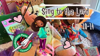 Sing to the Lord! Girl 10 -14 Shoebox Unboxing for Operation Christmas Child - 2023