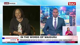 LIVE| Exclusive interview with Governor Waiguru