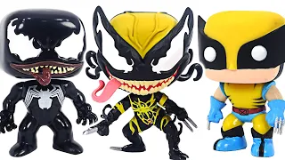 Marvel Funko Pop! Vemonized X-Men Wolverine appeared! | DuDuPopTOY