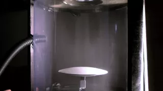 Vortex lift! (a vortex lifting a heavy metal disc)