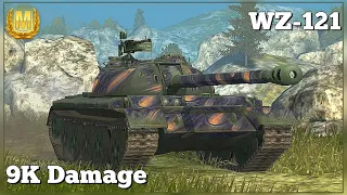 WZ-121 ☆ 9K Damage ☆ 5 Kills ☆ WoT Blitz