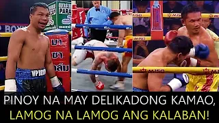 Pinoy na may Delikadong Kamao, Lamog na Lamog ang Kalaban!