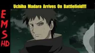 Uchiha Madara Arrives On Battlefield [HD]