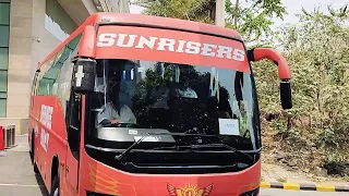 Sunrisershyderabad team|At park Hyatt Hyderabad| IPL2024Going to |uppal lb Stadium