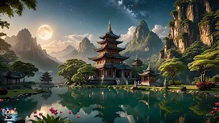 Galactic Temple: Discovering the Beauty & Peace Beyond the Stars ✨🛕🏞️ Tibetan Healing Meditation 🧘🏼