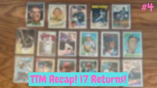 TTM Autographs #4 - 17 Returns!