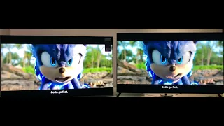 Philips PML9506 vs Sony X95J - Sonic The Hedgehog 2 - Dolby Vision Bright - With Subtitles