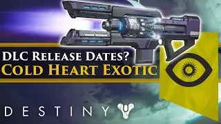 Destiny 2 News - Cold Heart Exotic Pre-order! DLC Release Dates? New Cutscene Leak!