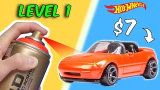 How to PAINT Hot Wheels? (Beginner Guide)