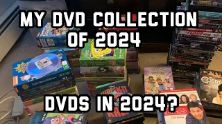My DVD Collection of January 5th, 2024 (Why I Buy DVDs in 2024)