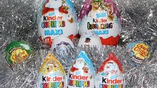 Новогодний Микс #2. Kinder Surprise Maxi,Chupa Chups, и другие сюрпризы.