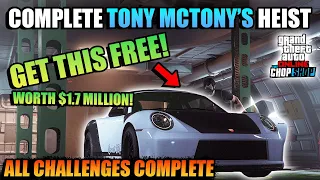 The Tony Mctony Robbery, Free Car As The Reward This Week! All Challenges Completed +$50K