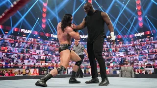 WWE RAW June 14 2021 RAW 6/14/21 Viking Raiders & Drew McIntyre vs Bobby Lashley,  AJ Styles & Omos