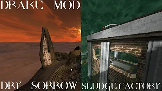 Quake - Drake mod - Dry Sorrow / Sludge Factory [All Secrets]