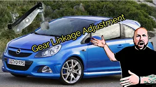 Opel/Vauxhall Corsa Gear linkage adjustment