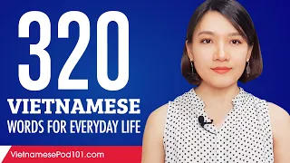 320 Vietnamese Words for Everyday Life - Basic Vocabulary #16