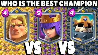 WHO IS THE BEST CHAMPION? - Clash Royale Challenge