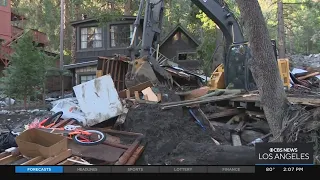 Crews search for missing person after mudslides and flooding in Oak Glen