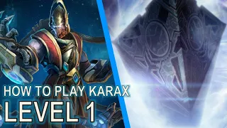 How to play Level 1 Karax | Starcraft II: Co-Op