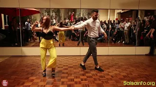 Cristina Avila & Victor Martos - Workshop Bachata @ Conexión Frankfurt 2018 II