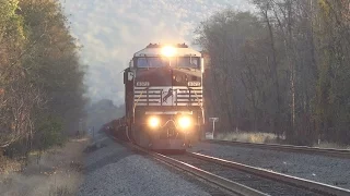 NS 23R baretable move cruising along westward at 60 mph