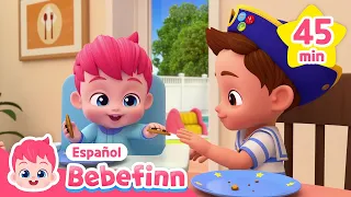 ¡Aprendamos a Compartir!💕 | Canciones Infantiles | Bebefinn en español