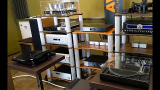 4 винила с записью звука: Denon, Thorens, Transrotor, SME #Soundex_review