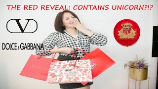 What I Picked Up From Christian Louboutin, DG Beauty & Valentino + Red Reveal Unboxing & Try On.
