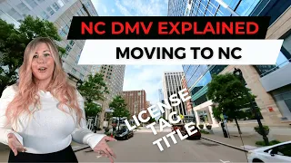 NCDMV EXPLAINED  ||  HOW TO TRANSFER LICENSE AND PLATES TO NORTH CAROLINA