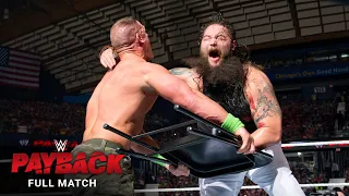 FULL MATCH - John Cena vs. Bray Wyatt - Last Man Standing Match: WWE Payback 2014