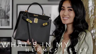 REVIEW + WIMB 2020 | HERMES KELLY 28 BLACK EPSOM | reesewonge