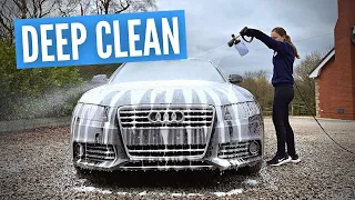 Dirty Audi A4 Deep Clean | Exterior Car Detailing