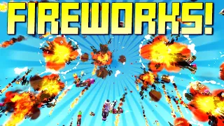 We Searched for "Fireworks" on the Workshop to End 2020 Already! - Scrap Mechanic Workshop Hunters