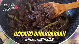 Ilocos Dinuguan recipe | Ilocano Dinardaraan | My version of Dry Dinuguan with Sweet Chili Pepper