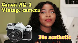 Canon AE-1 film camera review + how to use the best SLR film camera