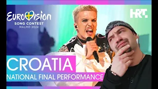 Baby Lasagna - Rim Tim Tagi Dim | Croatia 🇭🇷 |  Eurovision 2024 (REACTION)