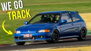 EG6 Civic goes back to the track // Winton Raceway