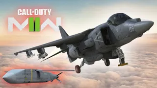 modern warfare 2 .the VTOL jet can be destroyed by the cruise missile kill streak.