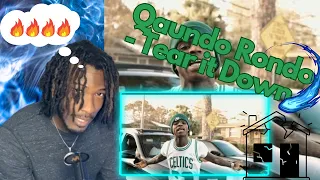 Quando Rondo - Tear it Down (Official Music Video)  Simply REACTIONS