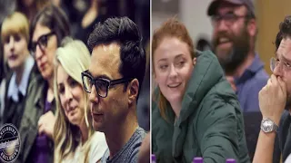 Big Bang Theory and Game of Thrones final table read reaction, very emotional.