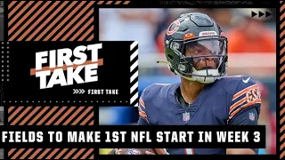 Stephen A. isn’t sure Justin Fields is ready to start Week 3 vs. the Browns | First Take