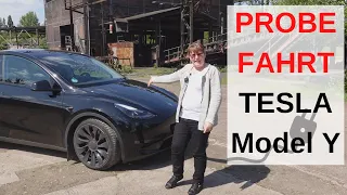 Probefahrt mit dem Tesla Model Y Performance und Long Rage 2023