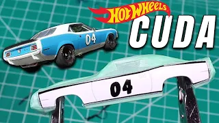 Painting Hot wheels Cars - Plymouth Cuda Endurance Racer Build