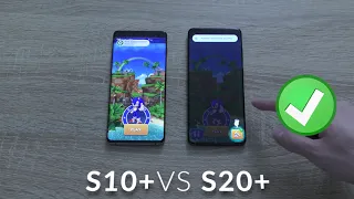 Samsung Galaxy S20 Plus vs Samsung Galaxy S10 Plus: Comparison - speed test and camera comparison