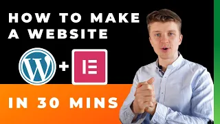 How To Make A WordPress Website (In 30 minutes) | 2020 | Beginner Tutorial