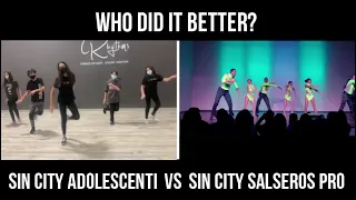 WHO DID IT BETTER?