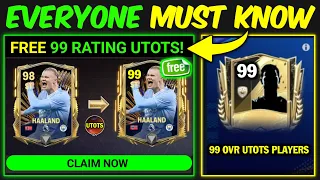 FREE 99 OVR Players UTOTS Coming, New UTOTS CHAPTER Full Analysis| Mr. Believer