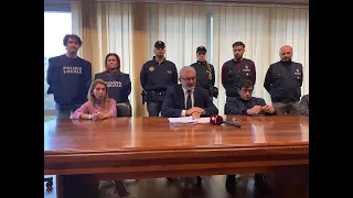 Arresti nel Centro di rimpatrio di Palazzo San Gervasio, conferenza stampa in Procura a Potenza