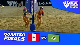 Bansley/Bukovec vs. Taiana Lima/Talita - Quarter Finals Highlights Saquarema 2024 #BeachProTour