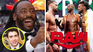 Booker T BLASTS Tony Khan For WWE Tweets | KOTR & Queen's Crown Finals Set | WWE Raw Review